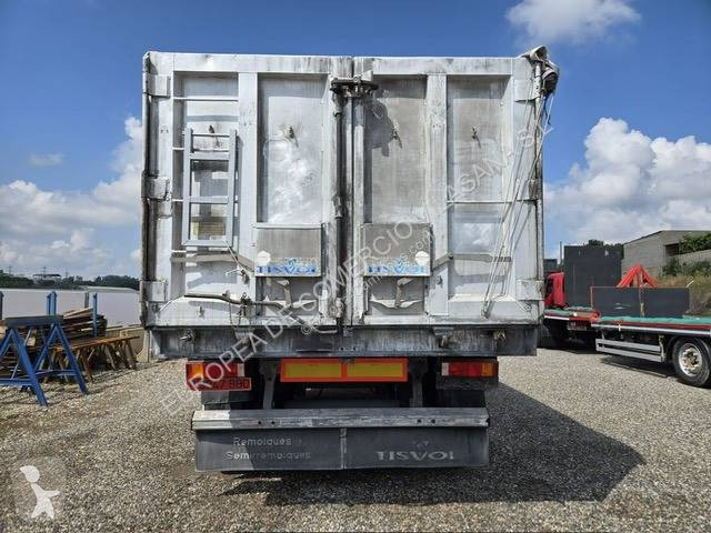 Semitrailer Tisvol basculante cereal 47m3