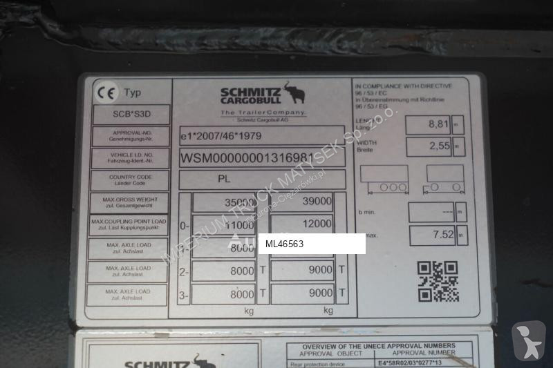 Semiremorca Schmitz Cargobull WYWROTKA /...