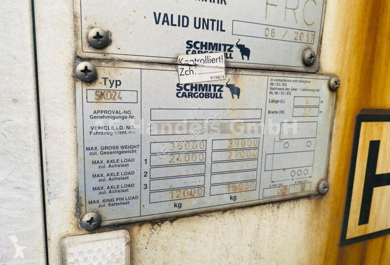 Návěs Schmitz Cargobull