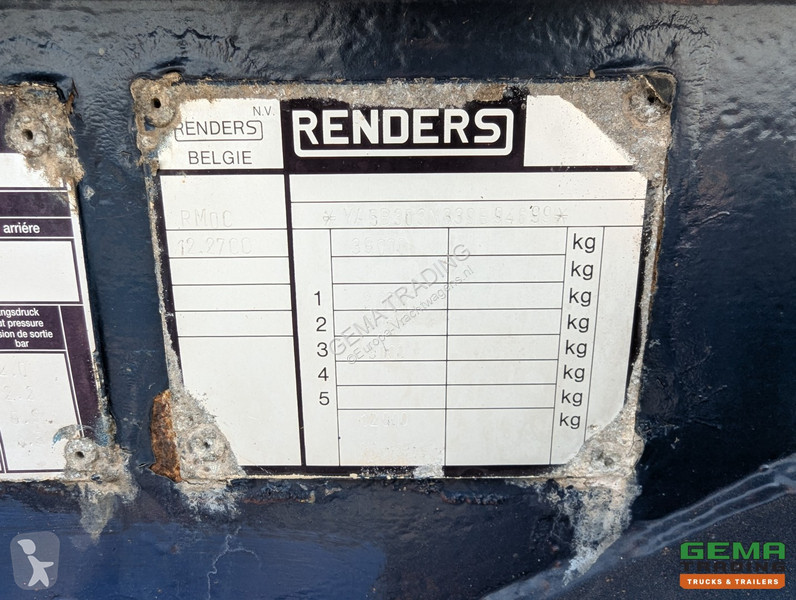 Semiremorca Renders RMOC 12 27CC 3-Axle BPW -...