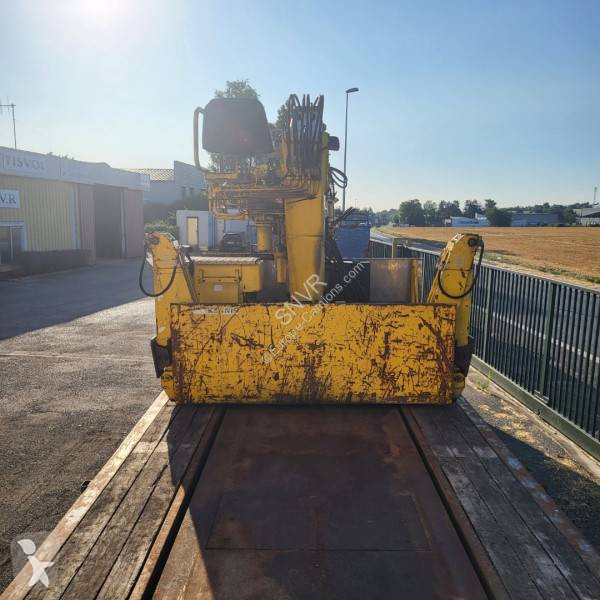 Semitrailer Kennis Plateau grue