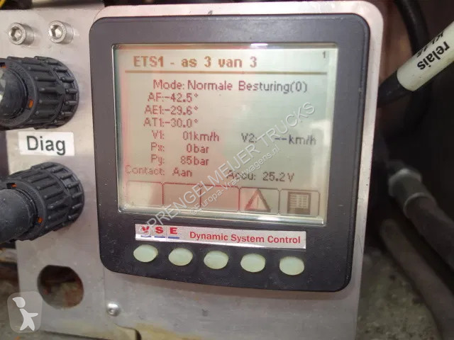 Oplegger Spitzer 39m3  3 compartments,STOFFILTER,