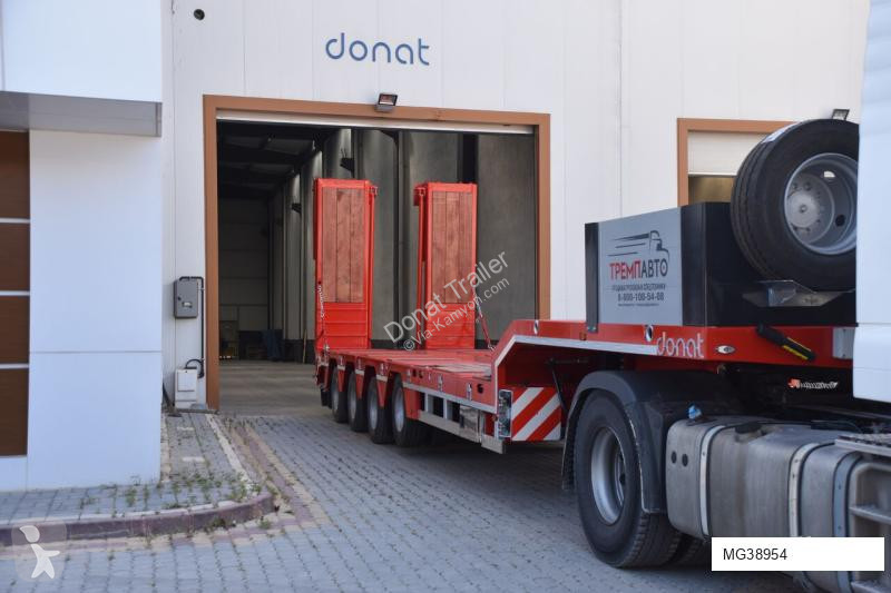 Semiremorca Donat 4 axle lowbed for heavy duty...