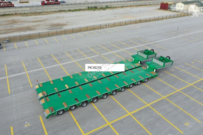 Semi remorque Donat 10 axle extendable lowbed...