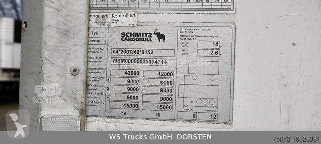 Semi reboque Schmitz Cargobull SKO 24...
