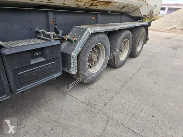 نصف مقطورة Kempf 55 cbm Stahl, Lift, ALCOA,...
