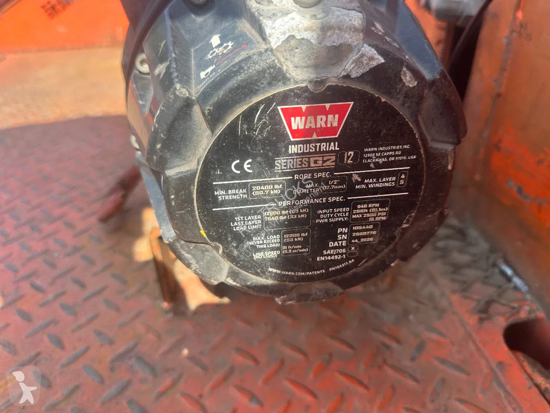 Oplegger  STL 45, 2 AXLE FORCED...