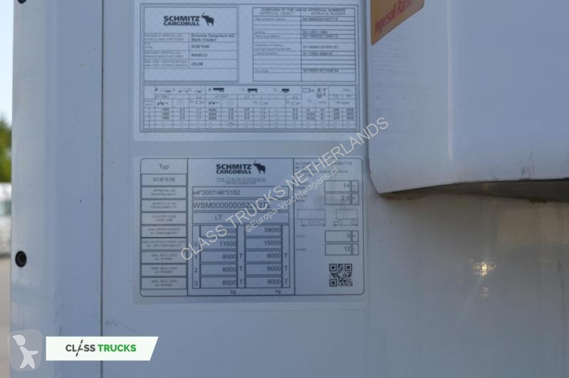 Oplegger Schmitz Cargobull FP 45 ThermoKing...