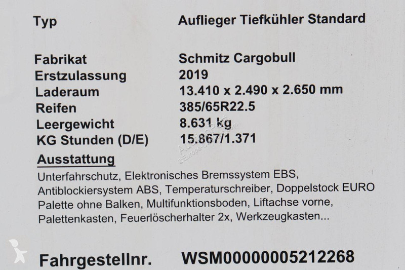 Semirremolque Schmitz Cargobull SCB*S3B
