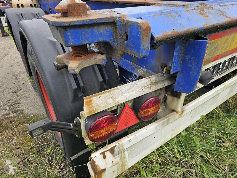 Semi remorque Krone SZ| 20 FOOT CHASSIS | BPW...