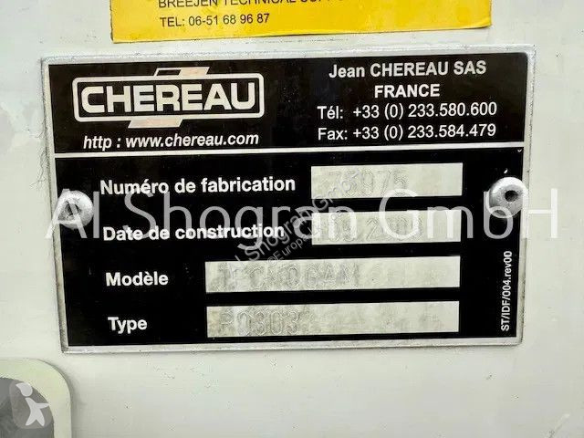 نصف مقطورة Chereau Thermo King SLX...