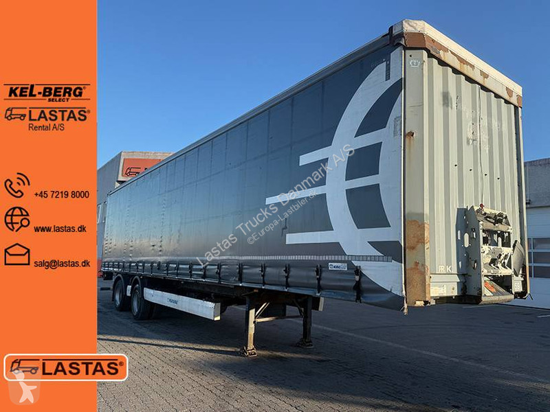 نصف مقطورة Krone Curtainsider / Planenauflieger