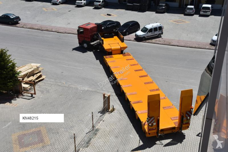 Donat 8 axle Heavy Duty lowbed with hydraulic...