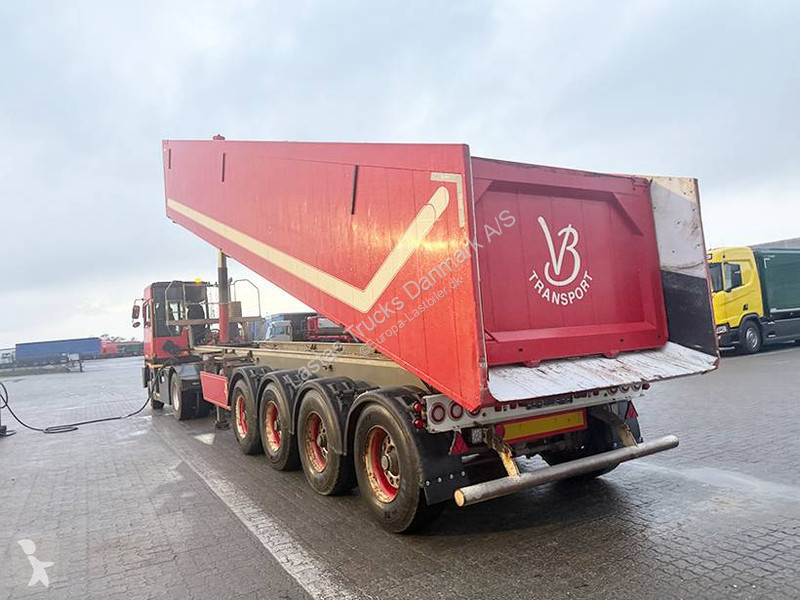 Semi remorque Kel-Berg Tipper / Alukastenmulde...