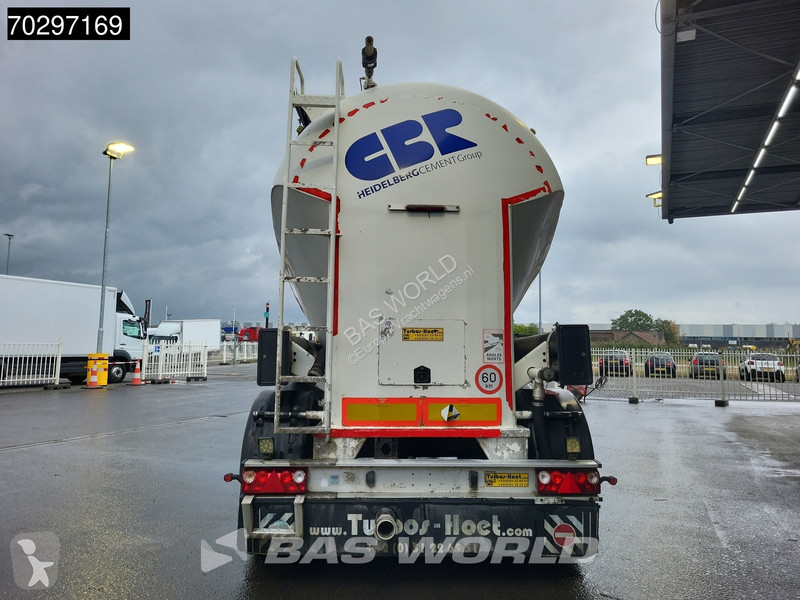 Semi remorque  SVM 39000L Liftachse Cement