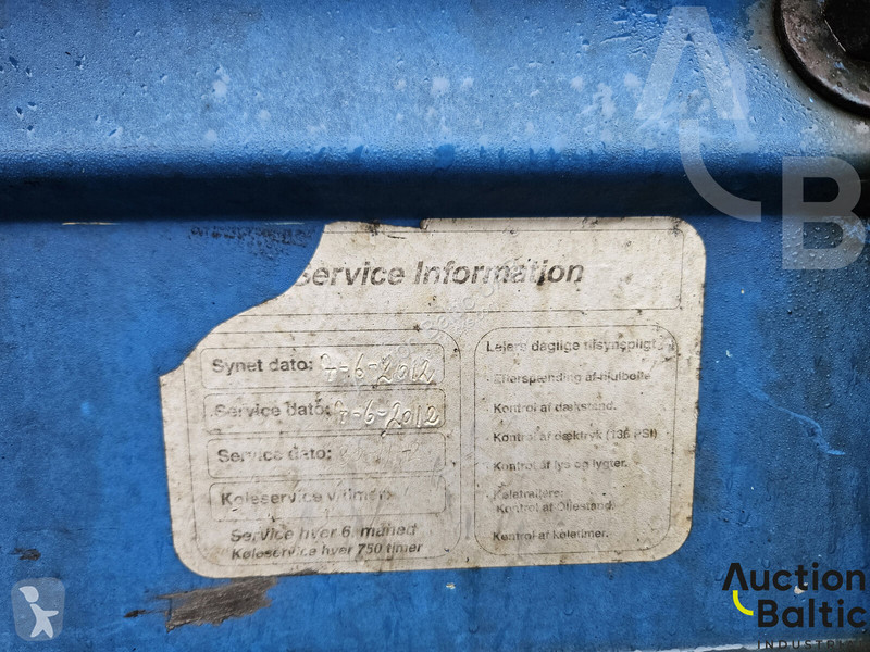 Sættevogn Krone 27 UOPLYS