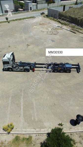 نصف مقطورة Star Extendable Container Carrier...