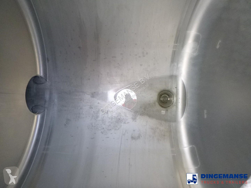 Semi remorque Feldbinder Chemical tank inox...