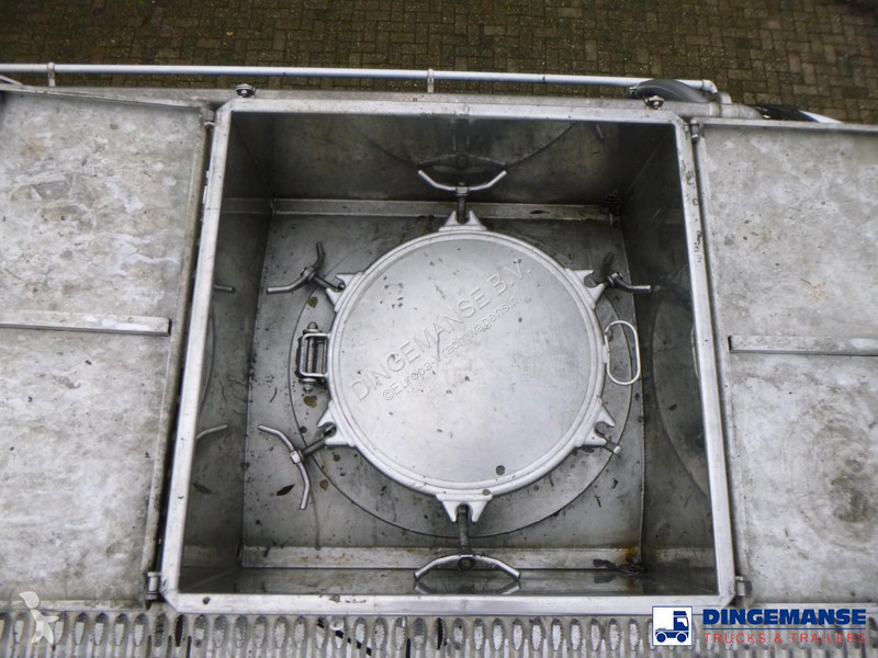 نصف مقطورة Burg Chemical tank inox L4BH 30 m3 /...