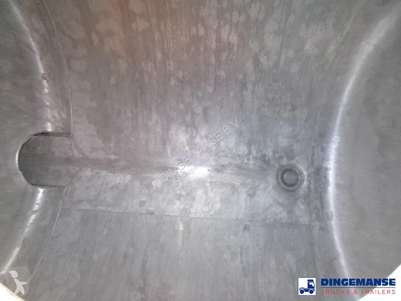 نصف مقطورة Burg Chemical tank inox L4BH 30 m3 /...