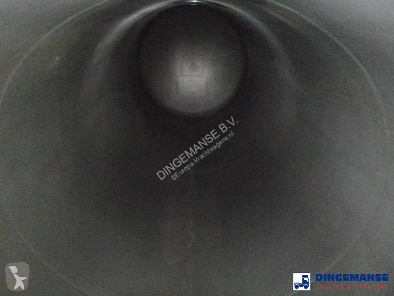 نصف مقطورة Feldbinder Powder tank alu 63 m3...