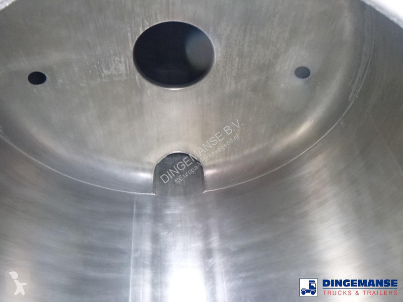 نصف مقطورة Burg Chemical tank inox L4BH 30 m3 /...