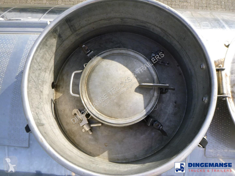 نصف مقطورة Magyar Chemical tank inox 32.5 m3 /...