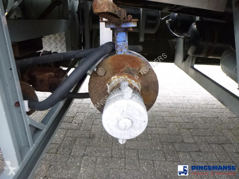 Semi remorque  Fuel tank alu 37 m3 / 2 comp