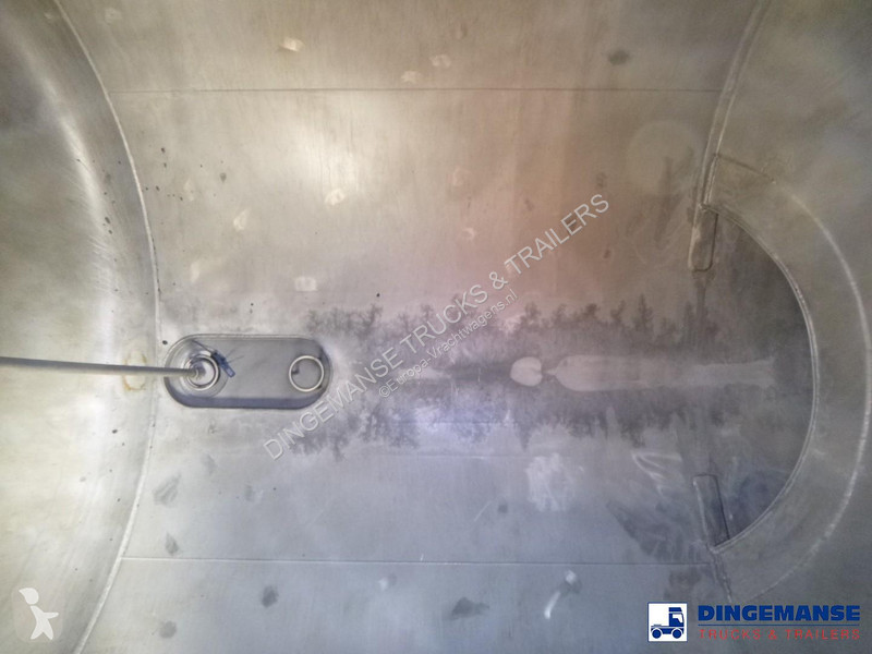 Félpótkocsi Magyar Chemical tank inox L4BH 33.3...