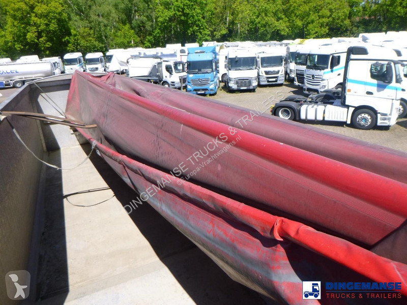 نصف مقطورة Wilcox Tipper trailer alu 55 m3 +...