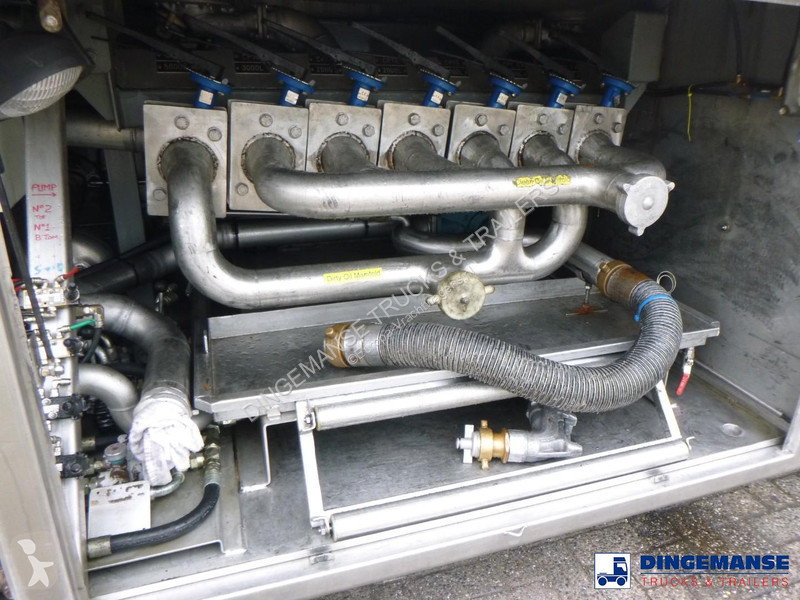 نصف مقطورة Magyar Fuel / oil tank inox 23 m3 /...