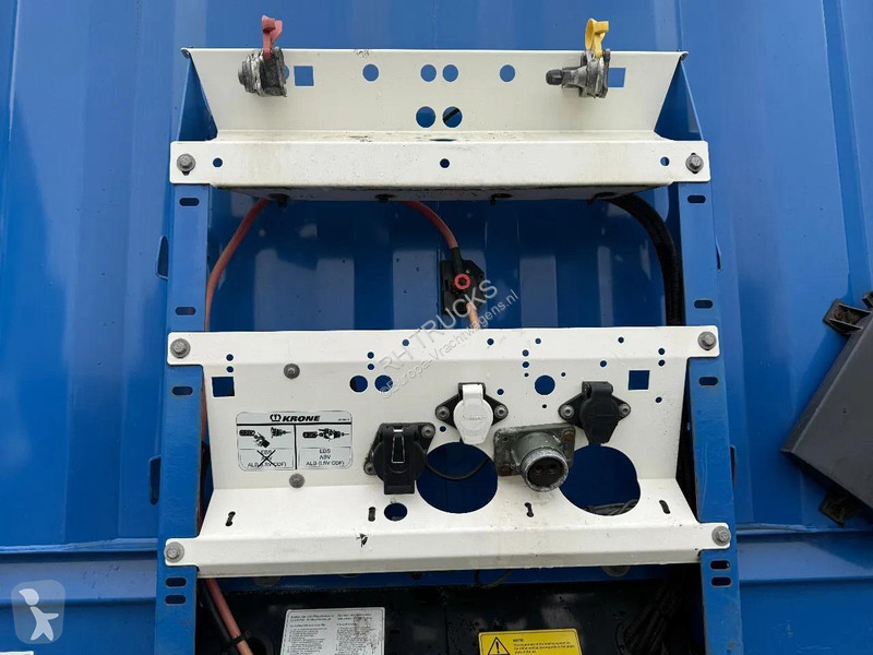 نصف مقطورة Krone 2 AXLE - WITH STEERING AXLE