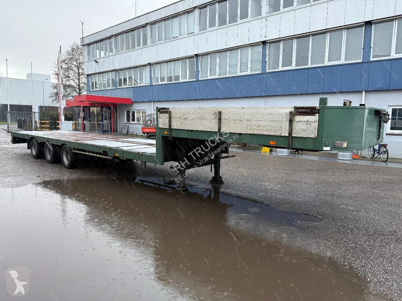 Sættevogn Kromhout 3ADSU-16-27 , LAST AXLE...