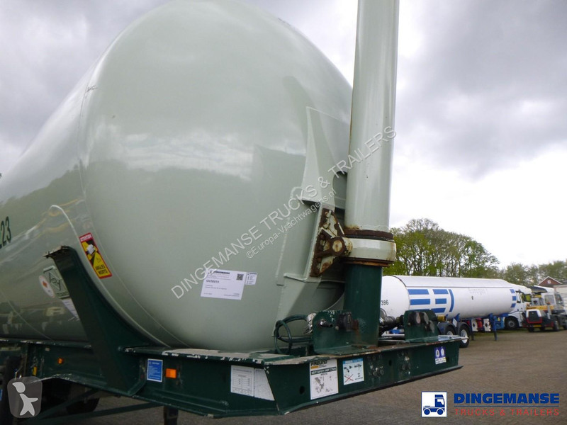 نصف مقطورة Feldbinder Powder tank alu 60 m3...