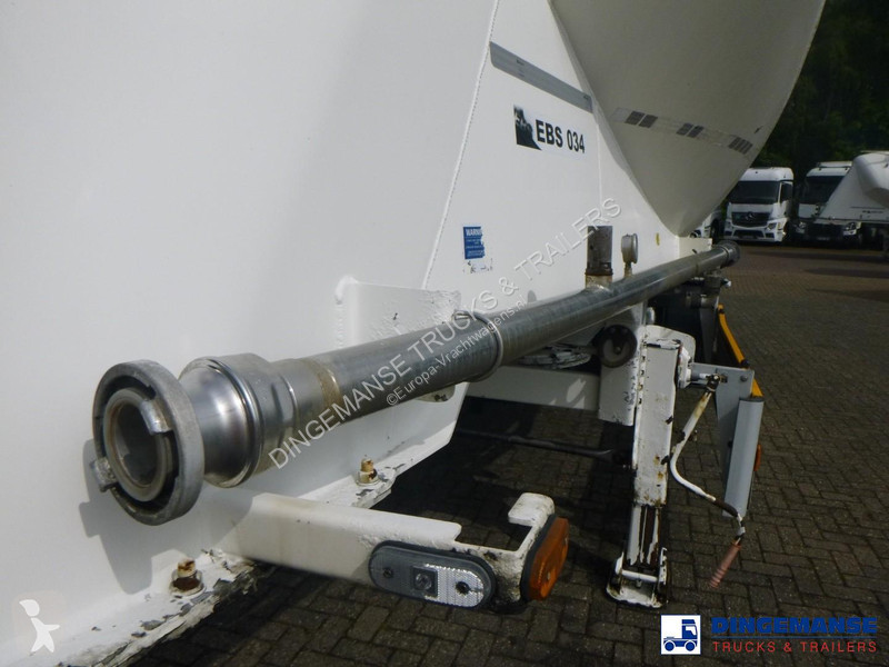 نصف مقطورة  Powder tank alu 36 m3 / 1 comp