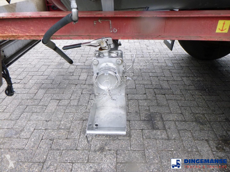 Oplegger Magyar Chemical tank inox L4BH 32.5 m3...