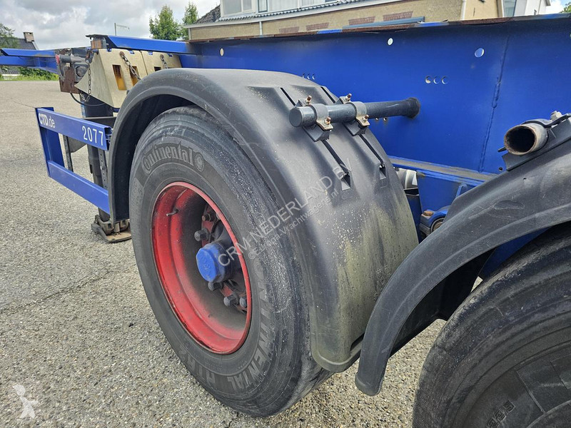 نصف مقطورة Krone F.ATL 20-BPW DRUM-STEEL SPRINGS.