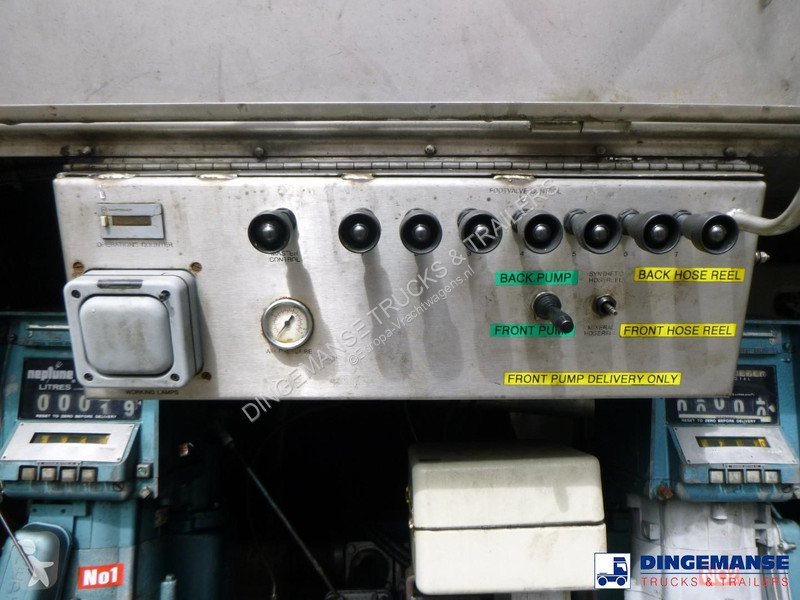 Sættevogn Magyar Fuel / oil tank inox 23 m3 / 7...