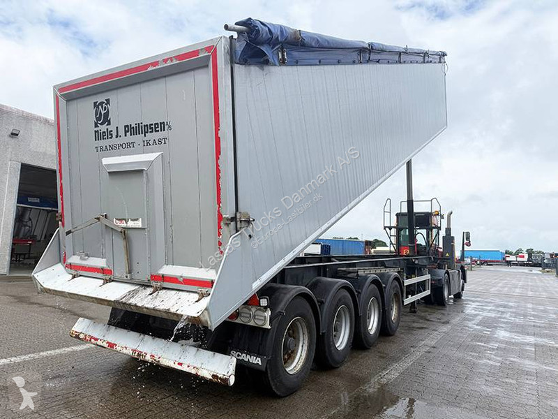Sættevogn CMT Tipper / Alukastenmulde Kipper 55M3