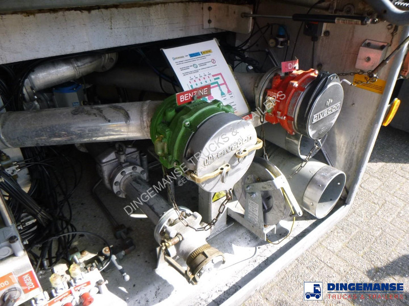نصف مقطورة LAG Fuel tank alu 50.5 m3 / 5 comp +...