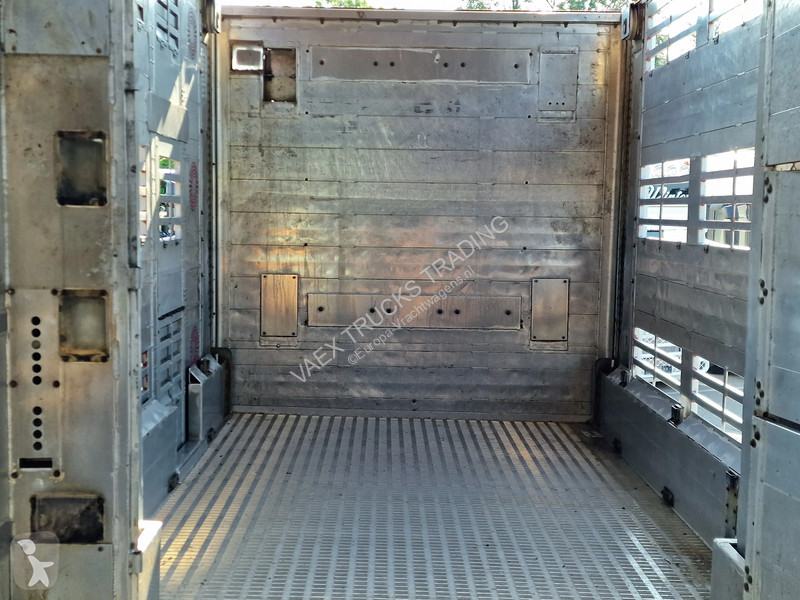 نصف مقطورة Finkl SAV35 - 3/3 deck livestock -...