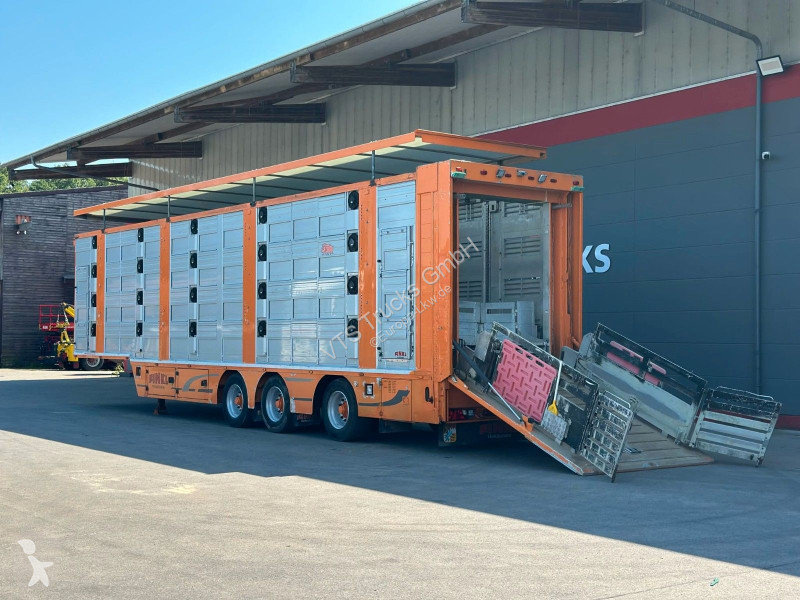 Semiremorca  Finkl SAV35 4.Stock Hubdach Lift...