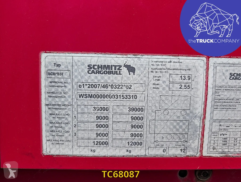 نصف مقطورة Schmitz Cargobull