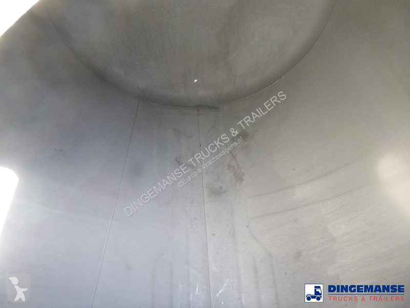 نصف مقطورة Magyar Chemical tank inox 33 m3 / 1...