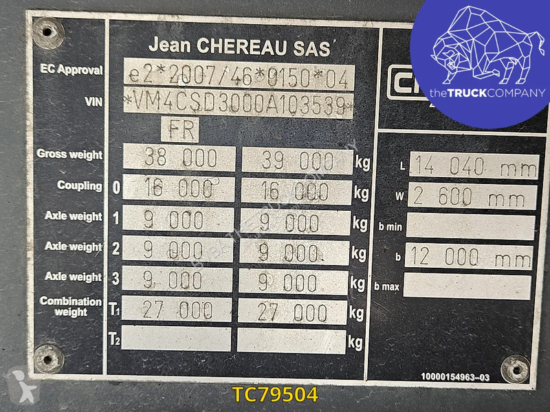 نصف مقطورة Chereau