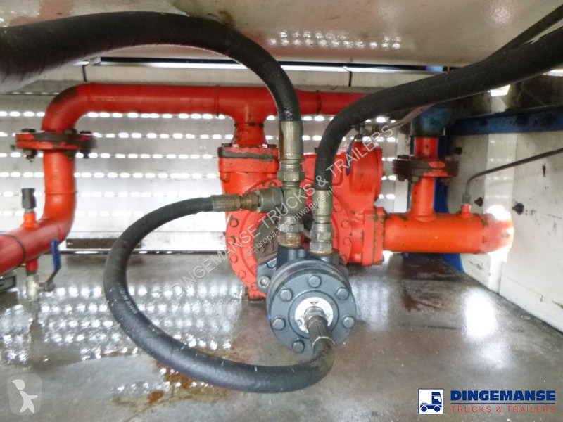 Oplegger  Gas tank steel 46.9 m3 / 1 comp + pump