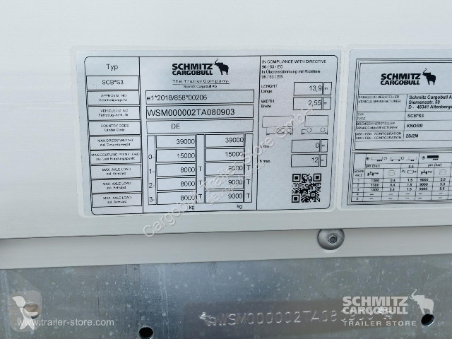 نصف مقطورة Schmitz Cargobull Plateau Standard