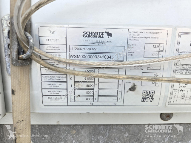 نصف مقطورة Schmitz Cargobull Semitrailer...