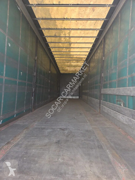 نصف مقطورة LAG 3 axle curtain trailers saf axles