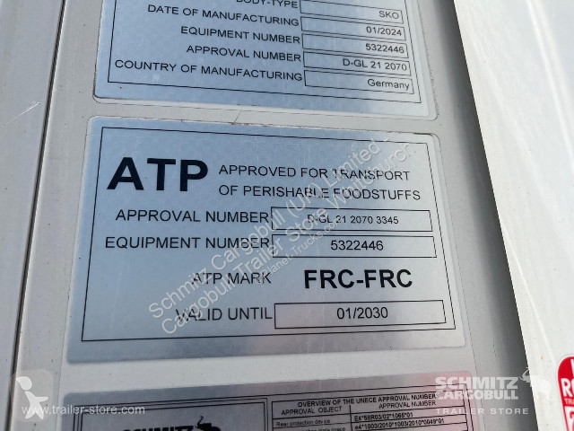 نصف مقطورة Schmitz Cargobull Reefer Multitemp